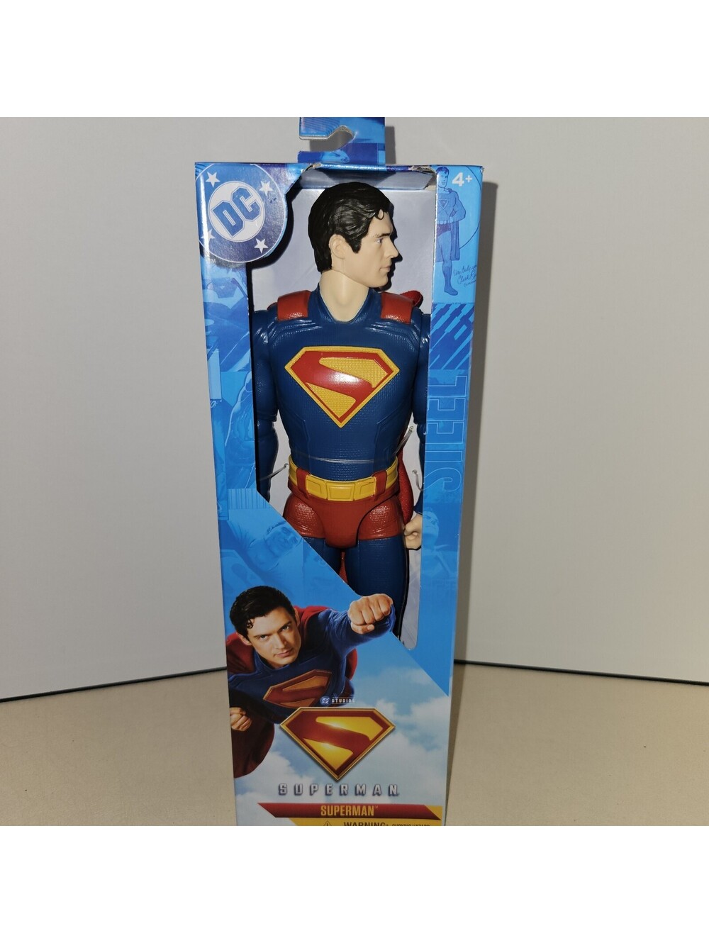 DC Comics Superman 12” Action Figure Man of Steel Movie Henry Cavill Style...